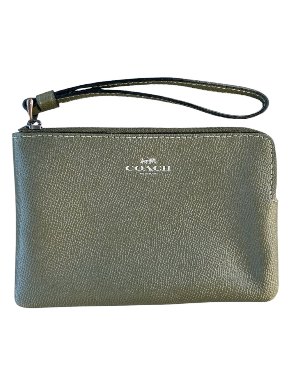 Coach Leather Wristlet